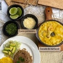 Foto de cazuela de marisco