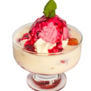 Foto de Fresas con yogurt y helado