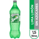 Foto de Sprite gaseosa 1, 5lts sin azúcar pet
