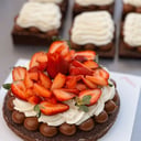Foto de Brownie Frutillas Chico
