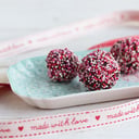 Foto de Trufas de cava y frambuesas 