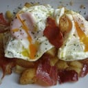 Foto de HUEVOS ROTOS CON JAMÓN