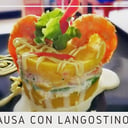 Foto de CAUSA CON LANGOSTINOS