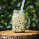 Foto de Bubble Tea de Manzana Verde