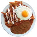 Foto de CHILAQUILES ROJOS  Y HUEVO