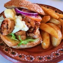 Foto de HAMBURGUESA DE CAMARÓN 