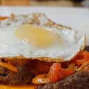 Foto de Carne en Bistec a Caballo