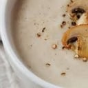 Foto de Crema de champiñones con parmesano