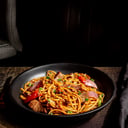 Foto de TALLARÍN SALTADO DE CARNE 