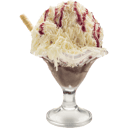 Foto de Porción queso-crema & helado