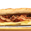 Foto de queso, o , lomo, o bacon, o jamon.