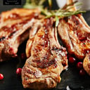 Foto de Chuletitas de cordero con guarnición