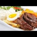 Foto de Bistec a lo pobre