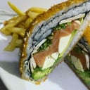 Foto de 669- Sushi burger+ papas