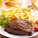 Foto de Bistec con papas Fritas