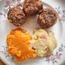 Foto de Albondigas con Pure
