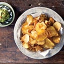 Foto de CHIP DE BONIATO CON SALSA MEX
