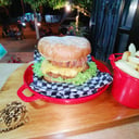 Foto de Hamburguesa de cerdo