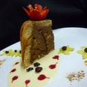 Foto de Charlotte Bavaroise de Chocolate, crema ingles