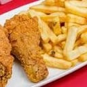 Foto de Cuarto de pollo broaster 