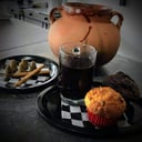 Foto de TRADICIONAL CAFE DE OLLA PREPARADO,, CON INGREDIENTES TRADICIONALES CANELA, PILONCILLO.