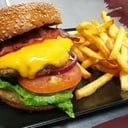 Foto de Hamburguesa con queso cheddar
