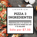 Foto de Pizza personal 3 ingredientes 
