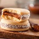 Foto de Cortado + alfajor de maicena