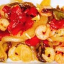 Foto de Pimientos Asados con Langostinos