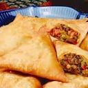 Foto de Samosas de Ternera al curry con Chutney de Mango