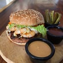 Foto de HAMBURGUESA MAR Y TIERRA 170Gr.