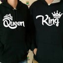 Foto de King y Queen con corona 