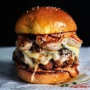 Foto de HAMBURGUESA DE LA CASA