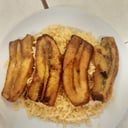 Foto de Arroz con plátanos fritos
