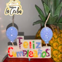 Foto de Vela feliz cumpleaños 2pabilos