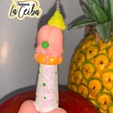 Foto de Vela erótica hombre pabilo