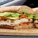 Foto de Sandwich de milanesa de pollo