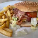 Foto de HAMBURGUESA CARNE AHUMADA 