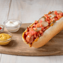Foto de Combo hot dog premium tocino cheddar
