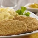 Foto de Milanesa de soja con puré