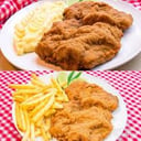 Foto de Milanesa con Fritas o Puré