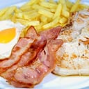 Foto de Patatas, Sepia, Bacon, Huevo