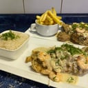 Foto de REINETA CON SALSA DE CAMARONES