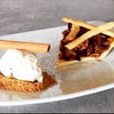 Foto de CROSTATTA DE MANZANA CON HELADO CREMA