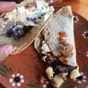 Foto de Quesadilla de mole rojo