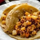 Foto de Taco de papas con chorizo