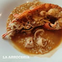 Foto de Arroz meloso con langosta
