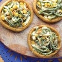Foto de Pellizcada de rajas con crema