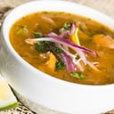 Foto de medio encebollado