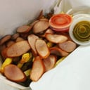 Foto de Salchipapa Frankfurter a la parrilla
